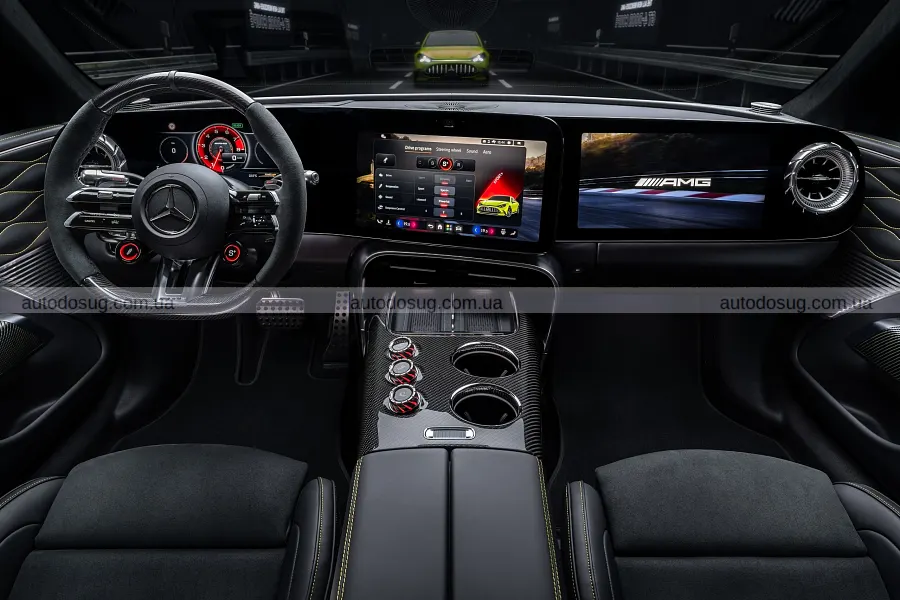 Електричний Mercedes-AMG GT вразив 1153 силами
