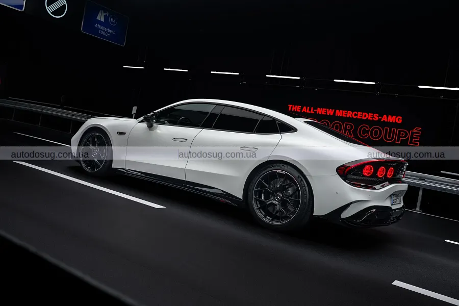Електричний Mercedes-AMG GT вразив 1153 силами