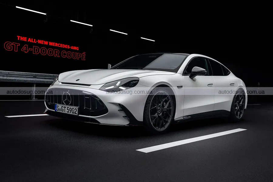 Електричний Mercedes-AMG GT вразив 1153 силами
