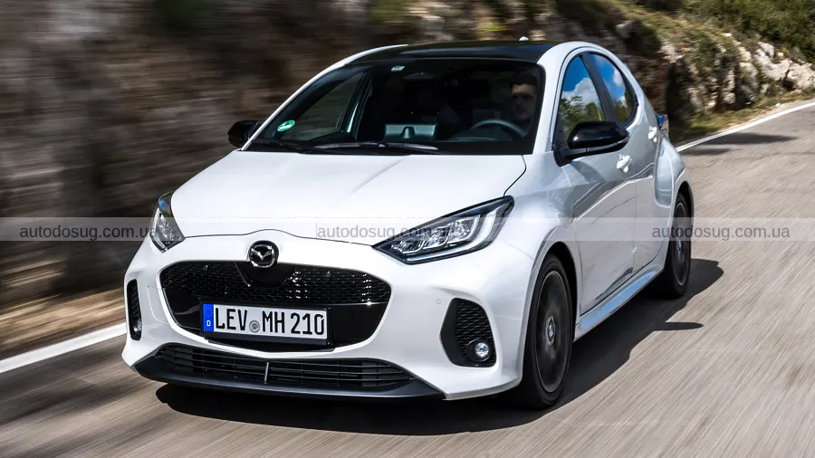 Mazda освіжила гібридну Mazda2 і прибрала звичну