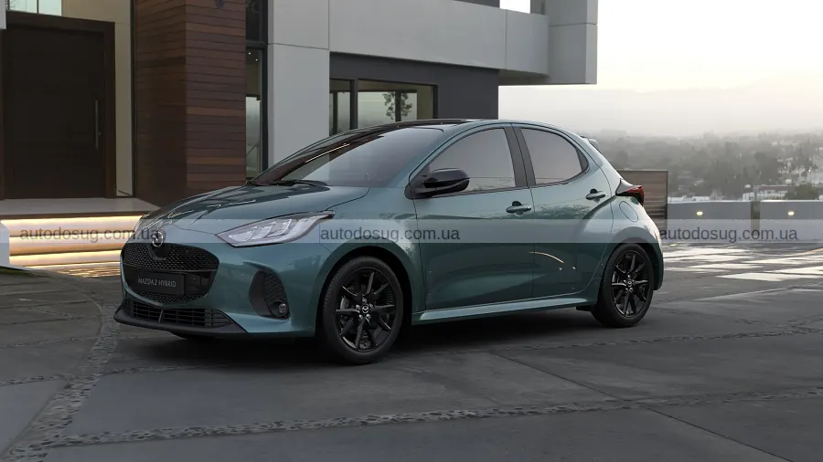 Mazda освіжила гібридну Mazda2 і прибрала звичну