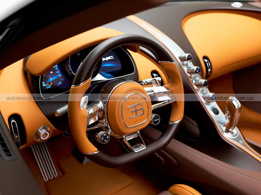 Мідний Bugatti Mistral здивував срібною трояндою