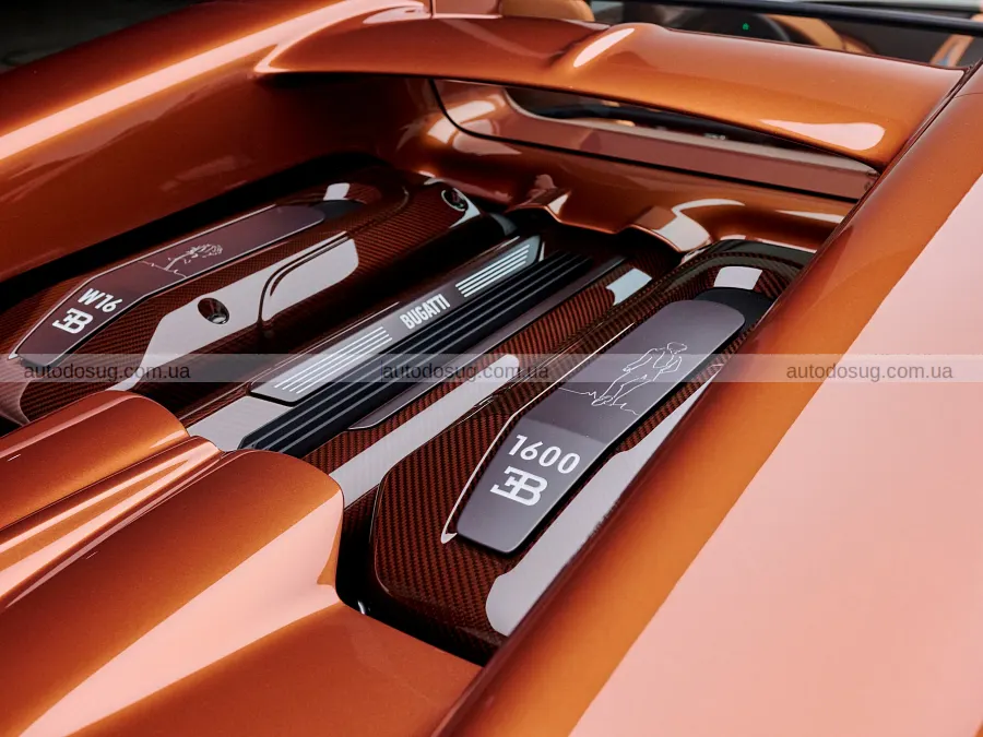 Мідний Bugatti Mistral здивував срібною трояндою