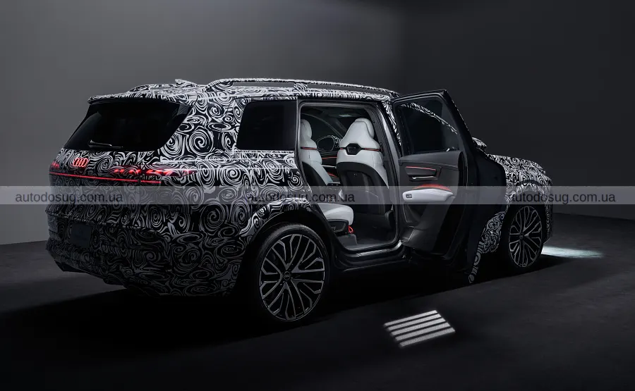 Новий Audi Q9 здивує дверима без звичних ручок