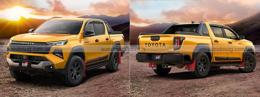 Новий Toyota Hilux приїхав у Японію з тюнінгом