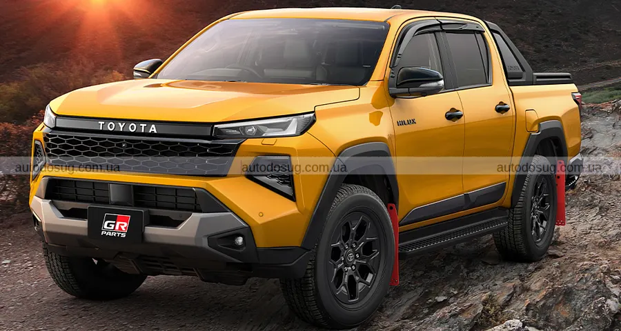 Новий Toyota Hilux приїхав у Японію з тюнінгом