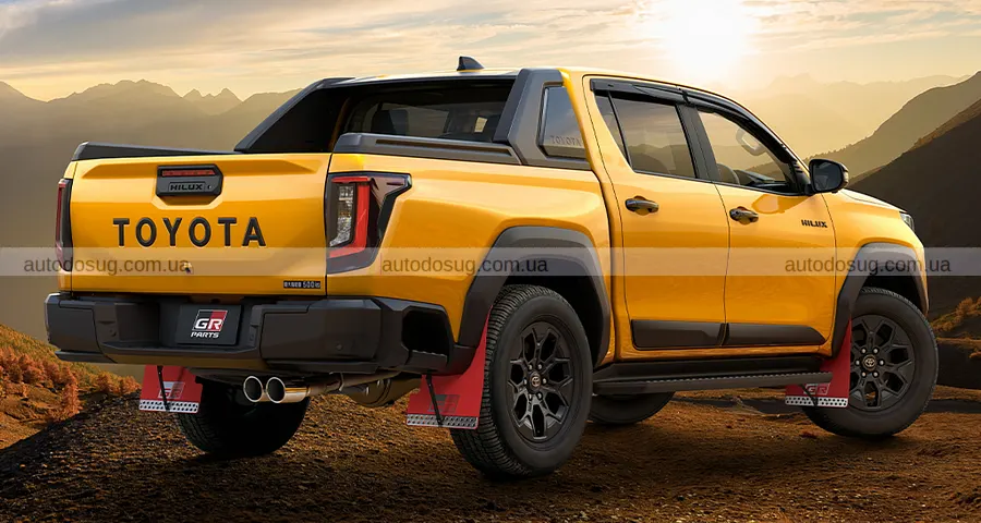 Новий Toyota Hilux приїхав у Японію з тюнінгом