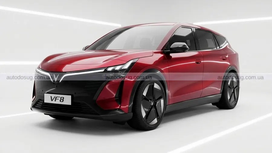 Новий VinFast VF 8 став меншим і дешевшим
