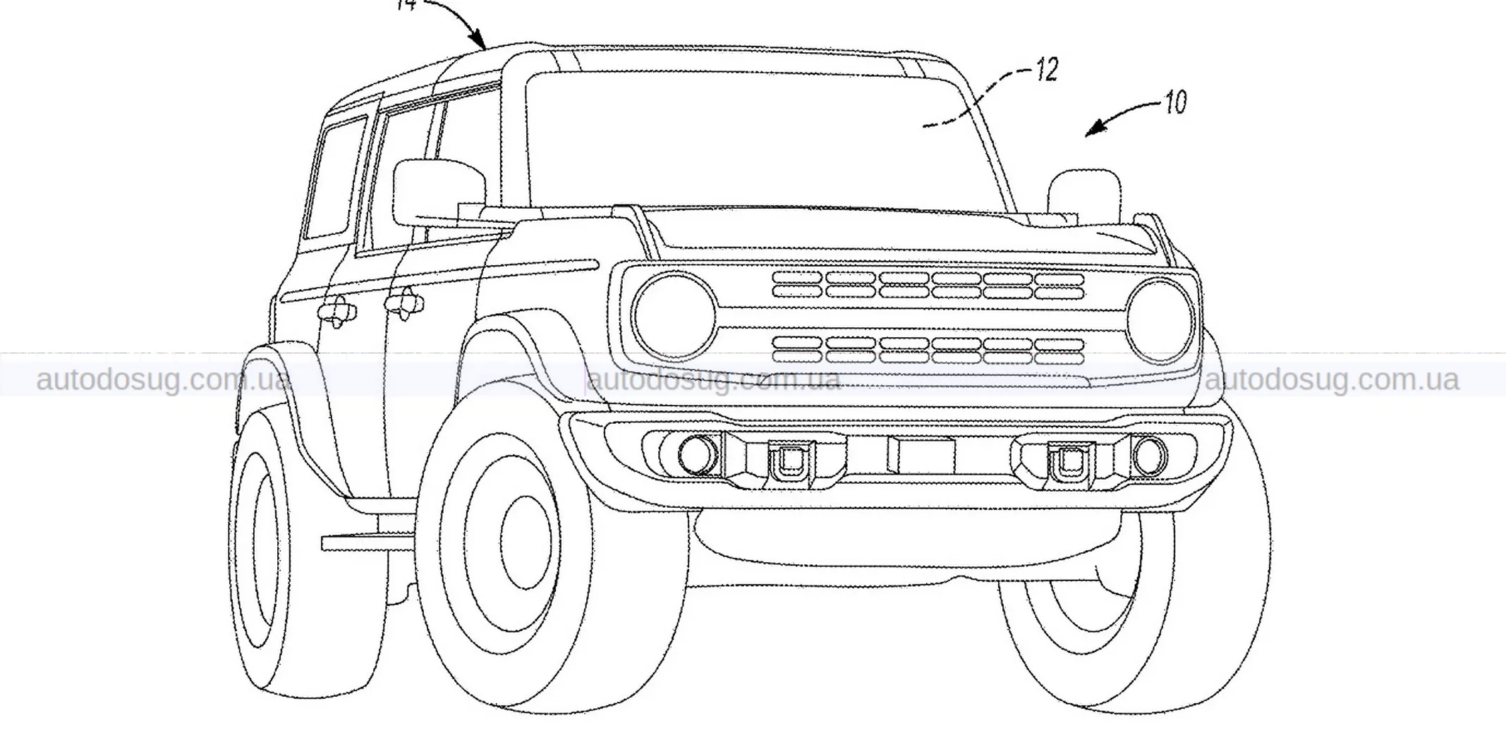 Прозорий дах може змінити Ford Bronco