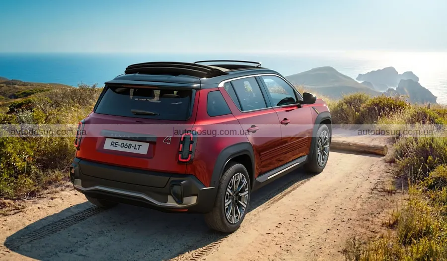 Renault 4 E-Tech повернув тканинний дах