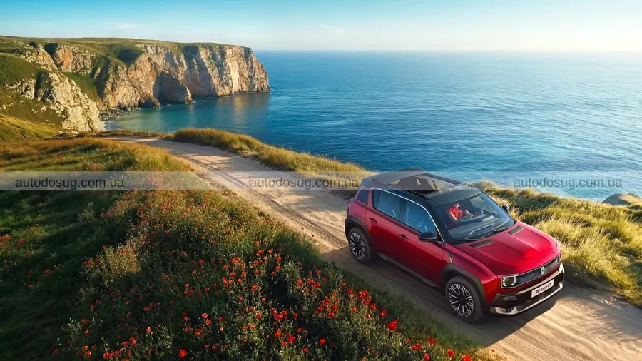 Renault 4 E-Tech повернув тканинний дах