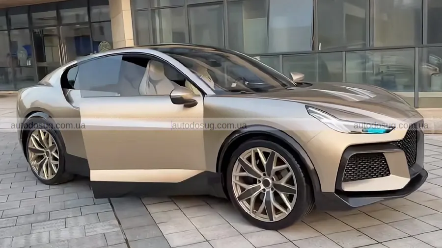 Седан Dreame здивував схожістю з Bugatti і Ferrari