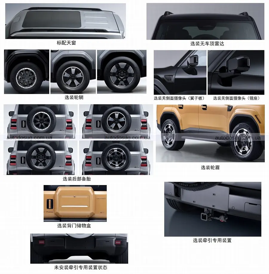 Trumpchi Yue 7 приміряв риси Land Cruiser і Defender