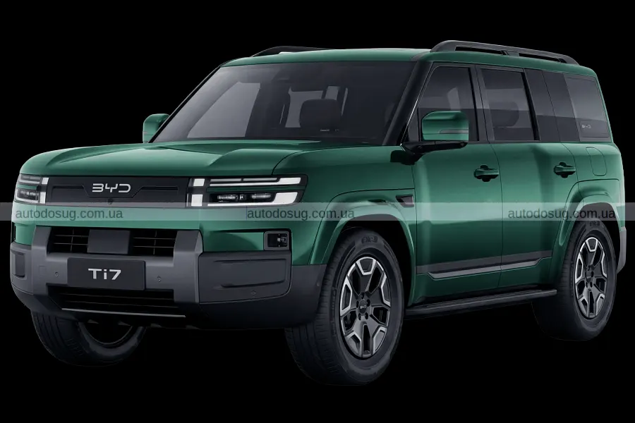 Великий BYD Ti7 націлився на Land Cruiser і Defender