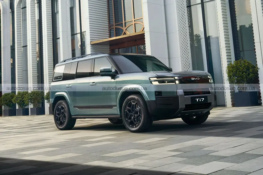 Великий BYD Ti7 націлився на Land Cruiser і Defender