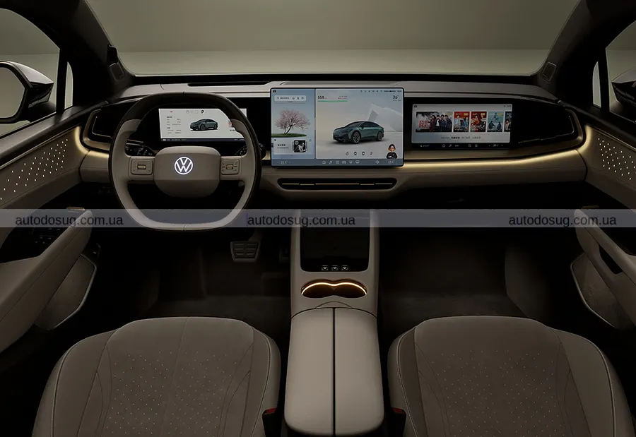 Volkswagen привіз у Китай електроседан Unyx 07