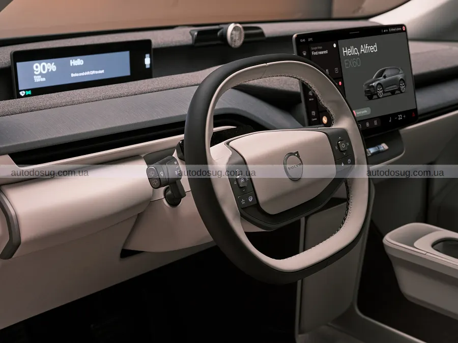 Volvo EX60 вийшов у США і вже приймає замовлення
