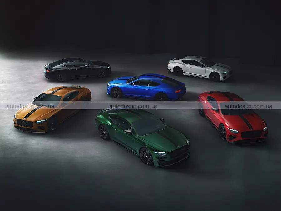 Bentley робить щорічні спецверсії ще помітнішими