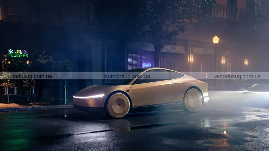 Cybercab здивував вагою і виявився легшим за Model 3