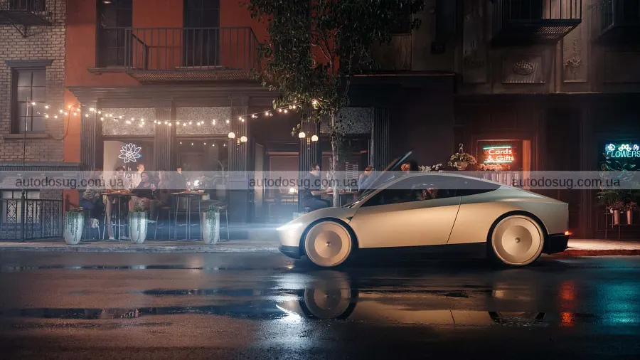 Cybercab здивував вагою і виявився легшим за Model 3