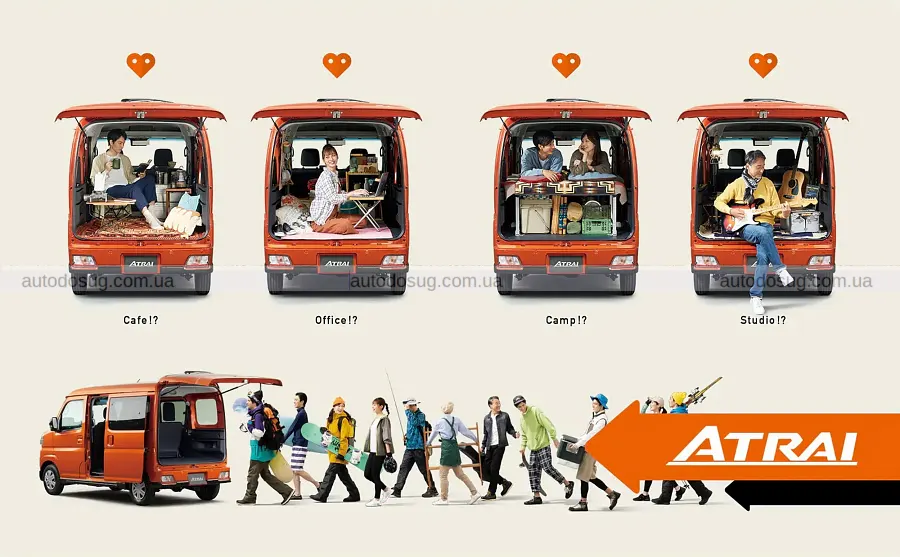 Daihatsu освіжила Hijet Cargo та Atrai без шуму