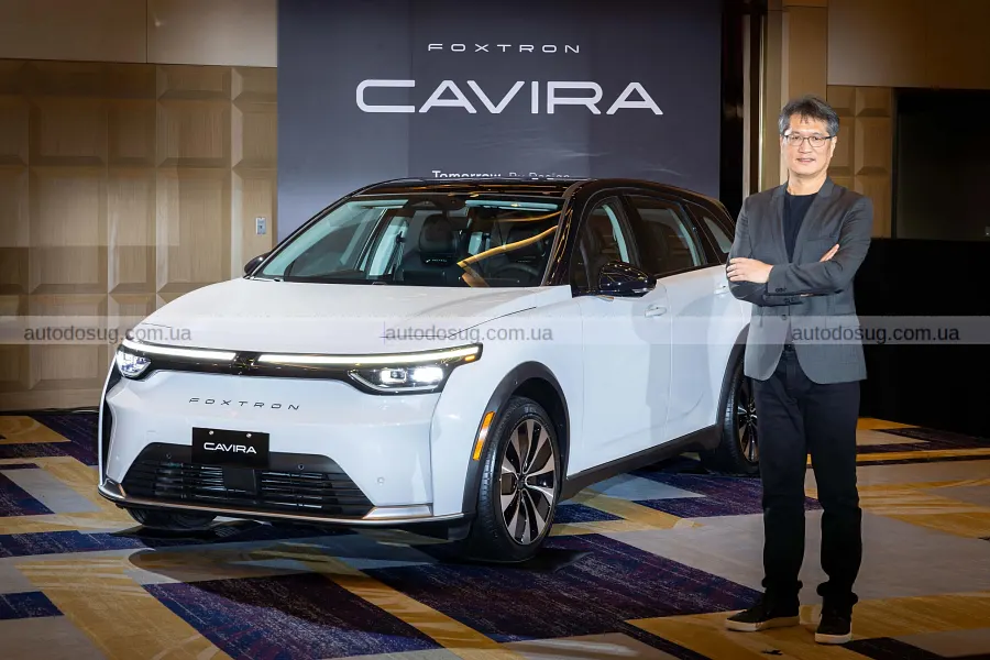 Foxconn вивела на сцену електричний SUV Cavira