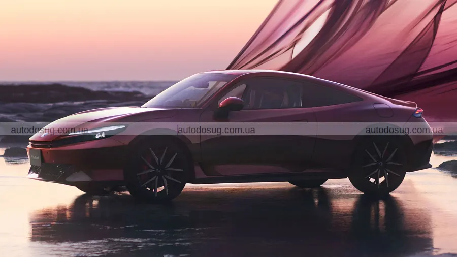 Honda показала Prelude у глибокому червоному
