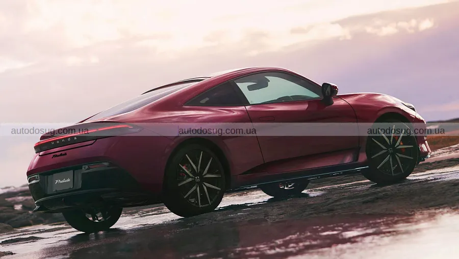 Honda показала Prelude у глибокому червоному