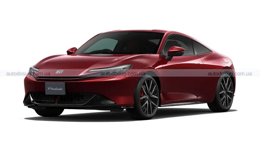 Honda показала Prelude у глибокому червоному