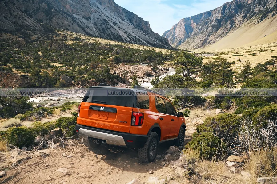 Honda робить Passport TrailSport ще брутальнішим