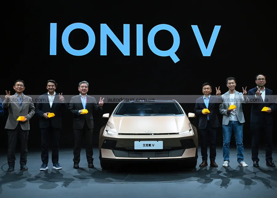 Hyundai розкрив запас ходу седана Ioniq V