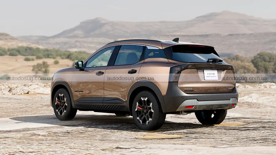 Японський Nissan Kicks отримав гібрид і Rock Creek