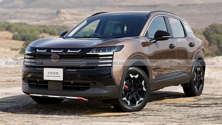 Японський Nissan Kicks отримав гібрид і Rock Creek