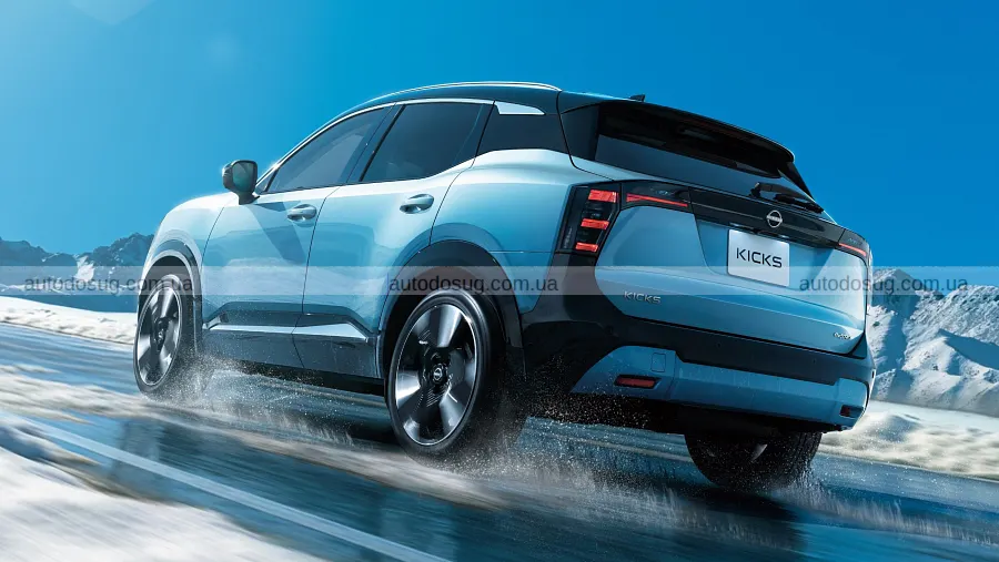 Японський Nissan Kicks отримав гібрид і Rock Creek