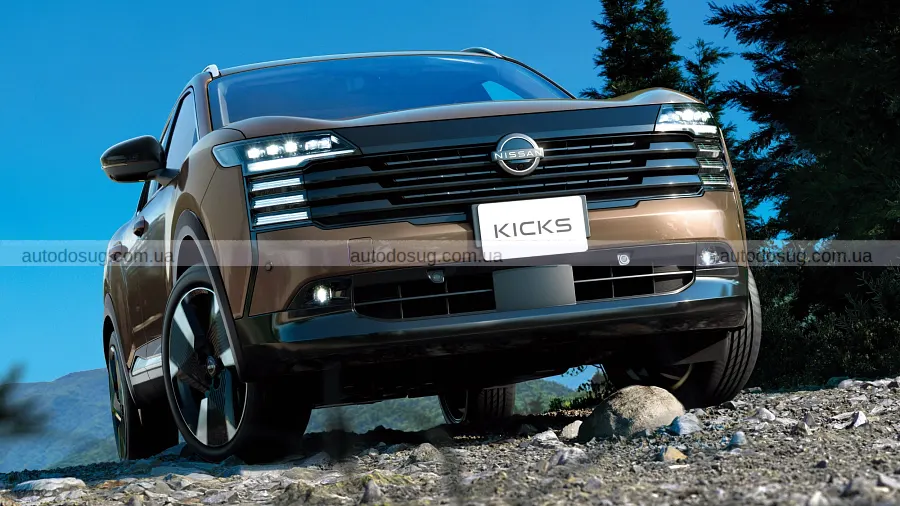 Японський Nissan Kicks отримав гібрид і Rock Creek