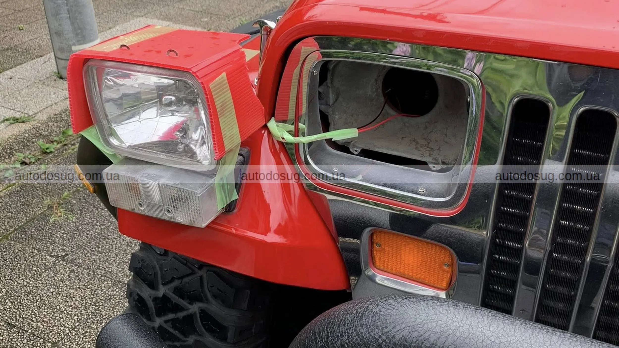 Jeep на картоні все ж пройшов техогляд у Японії