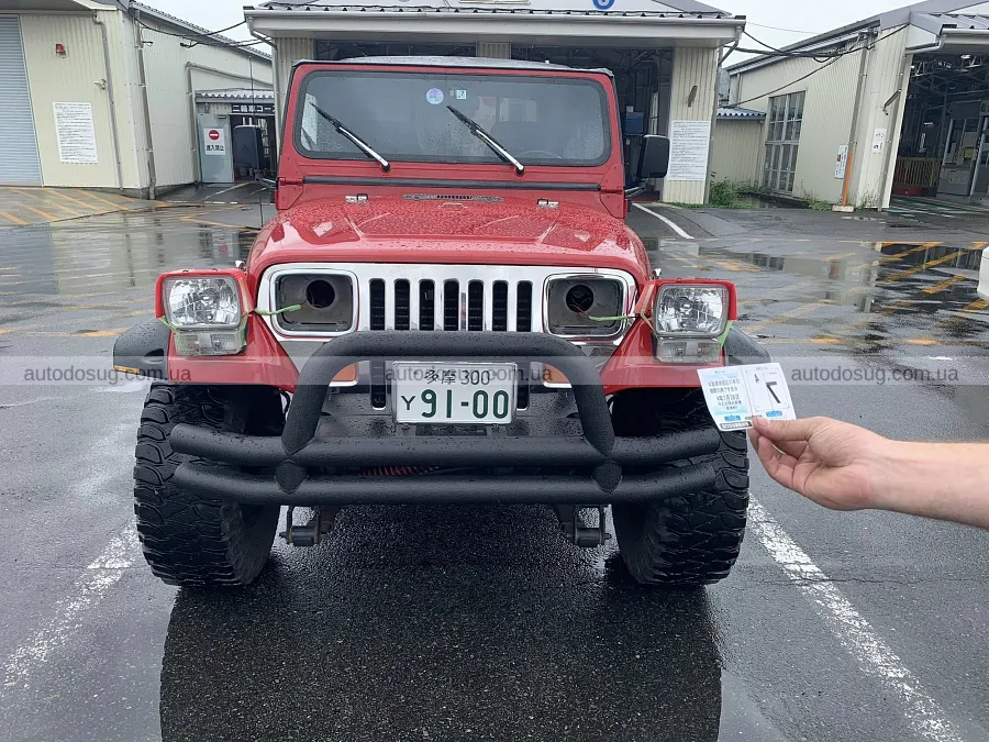 Jeep на картоні все ж пройшов техогляд у Японії