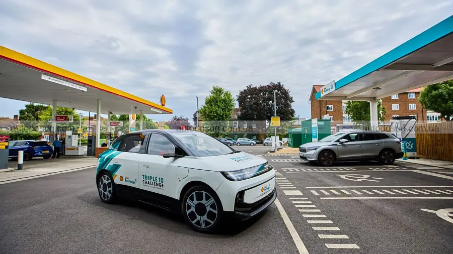 Компактний EV від Shell заряджається менш ніж за 10 хвилин