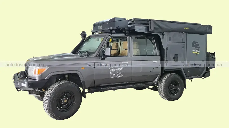 Land Cruiser став кемпером для чотирьох