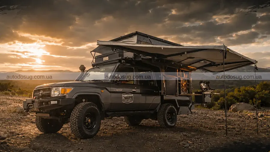 Land Cruiser став кемпером для чотирьох