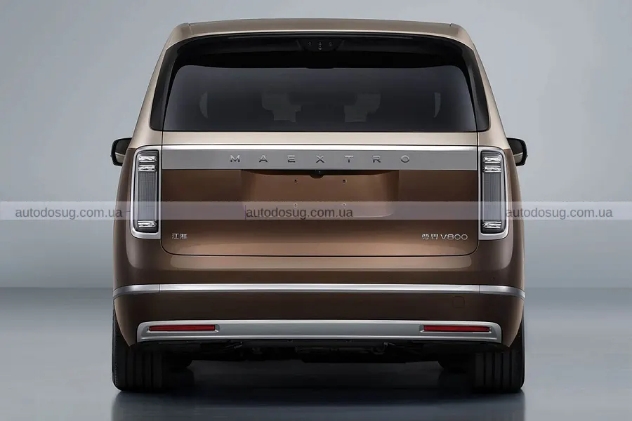 Maextro показав розкішний мінівен V800