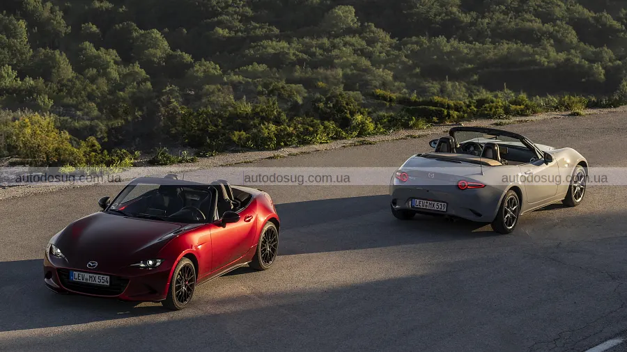 Оновлена Mazda MX-5 стала трохи жвавішою