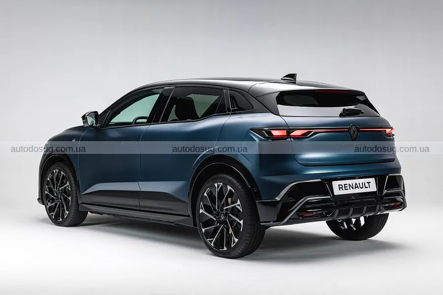 Оновлений Renault Megane E-Tech проїжджає далі