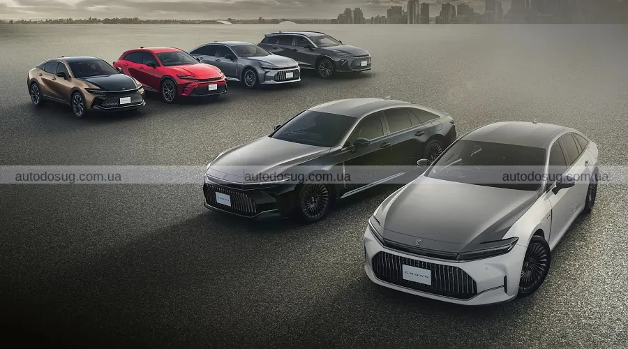 Сімейство Toyota Crown оновлять уже восени