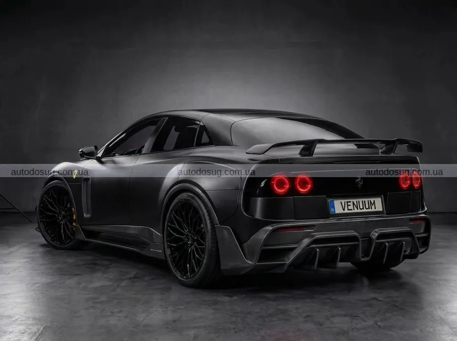 Суперечливий Ferrari Luce уже приміряв тюнінг