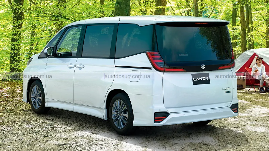 Suzuki Landy став восьмимісним і перейшов на гібрид