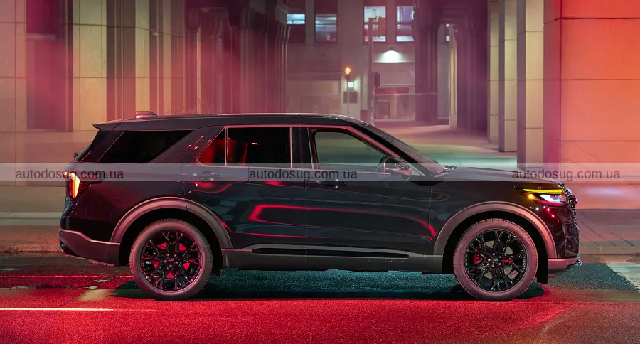 Темний пакет зробив Ford Explorer ST виразнішим