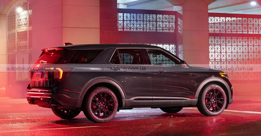 Темний пакет зробив Ford Explorer ST виразнішим