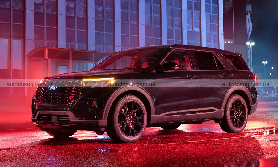 Темний пакет зробив Ford Explorer ST виразнішим