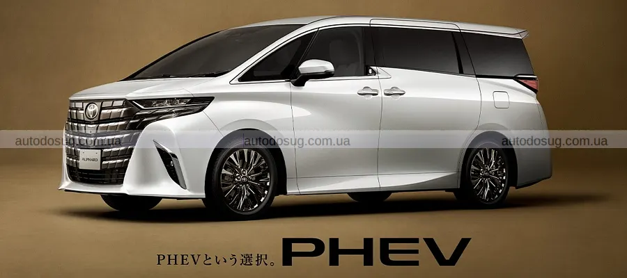 Toyota освіжила Alphard і Vellfire в Японії